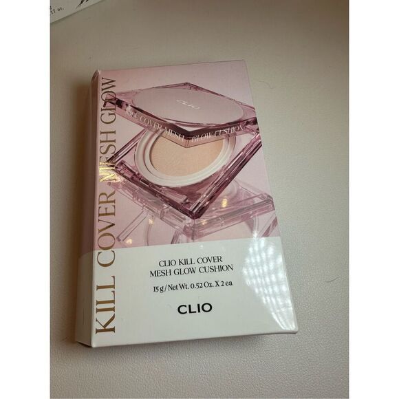 CLIO Kill Cover Mesh Glow Cushion 15g*2ea #23N GINGER spf50 - Picture 1 of 6